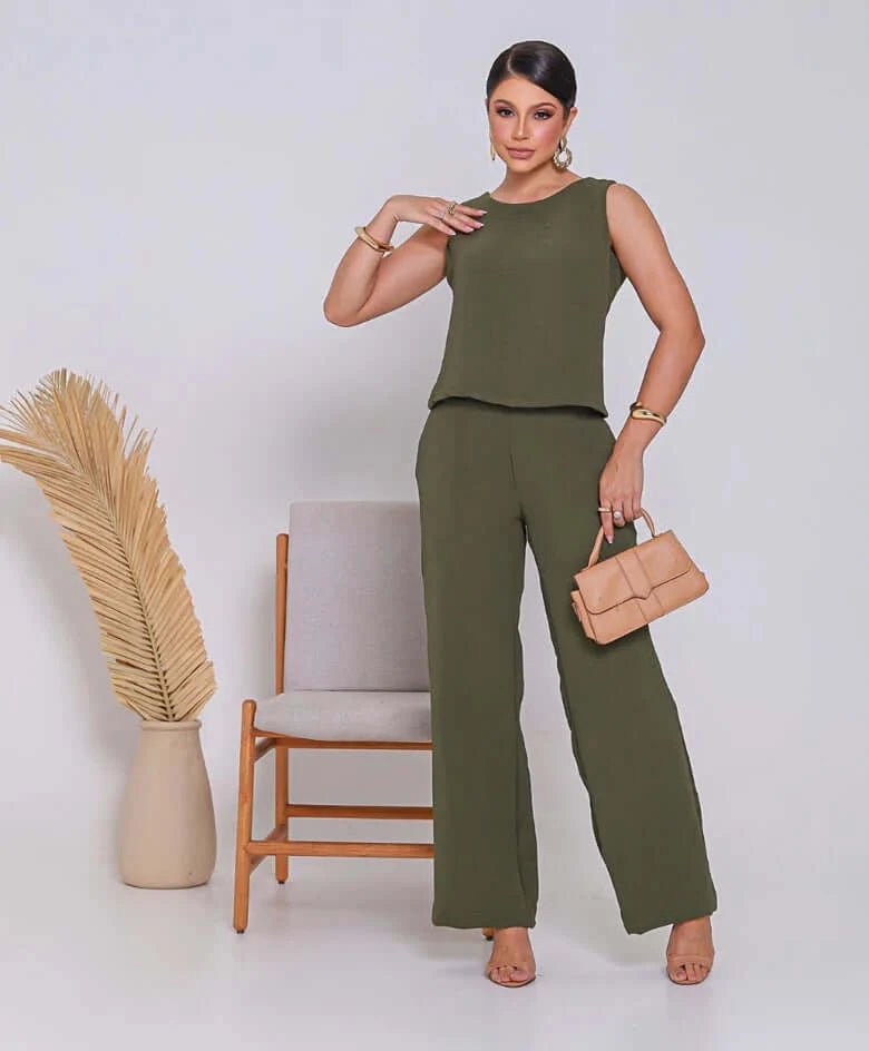 CONJUNTO SARAH VERDE MILITAR